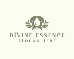 Wellness Essential Oil logo design