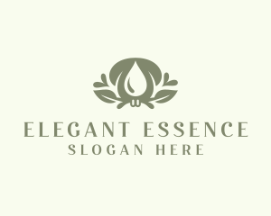 Wellness Essential Oil logo design