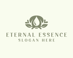 Wellness Essential Oil logo design