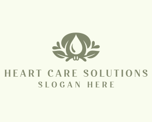 Wellness Essential Oil logo design