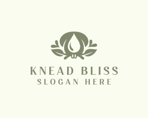 Wellness Essential Oil logo design