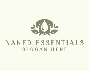 Wellness Essential Oil logo design