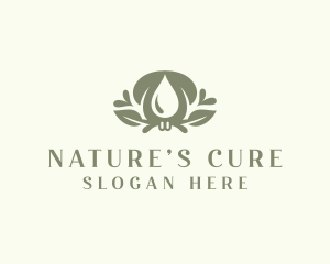 Naturopath - Wellness Essential Oil logo design