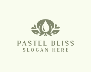 Wellness Essential Oil logo design