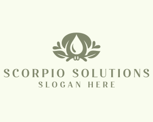 Wellness Essential Oil logo design