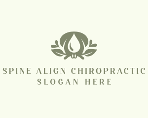 Wellness Essential Oil logo design