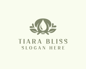 Wellness Essential Oil logo design