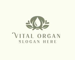 Wellness Essential Oil logo design