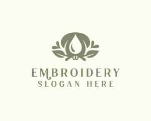 Wellness Essential Oil logo design