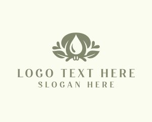 Beauty Products - Wellness Essential Oil logo design