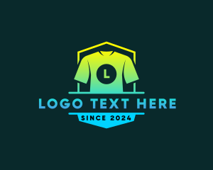 Laundromat - Shirt Clothing Printing logo design