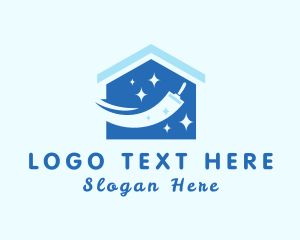 Cleaning - Home Cleaning Squeegee logo design