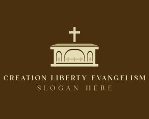 Catholic Christian Altar logo design