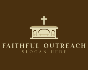 Catholic Christian Altar logo design