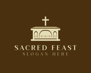 Catholic Christian Altar logo design