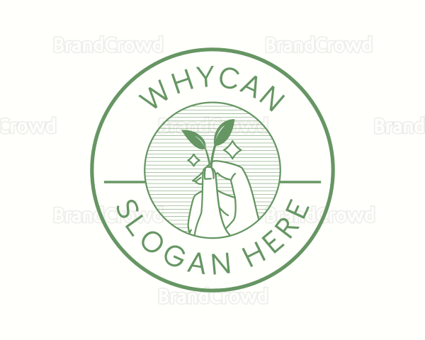 Nature Agriculture Leaf Logo