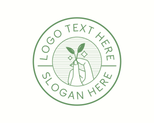 Vegan - Nature Agriculture Leaf logo design