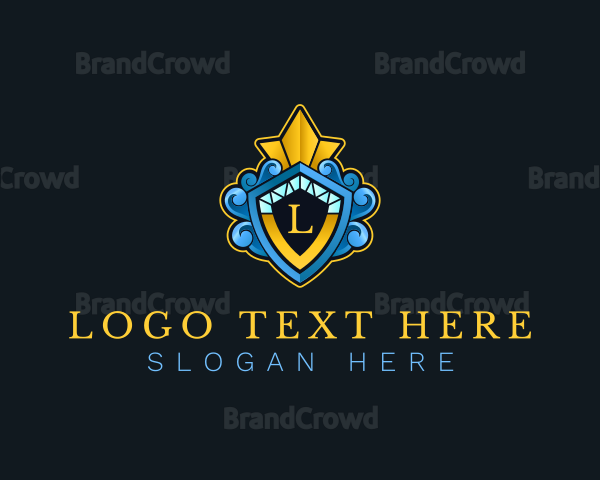 Luxury Crest Crown Logo