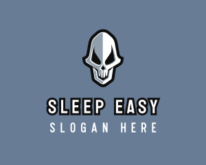 Scary Skull Avatar logo design