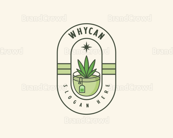 Herbal Weed Tea Logo