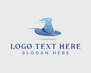 Seo - Fast Magic Wizard Hat logo design