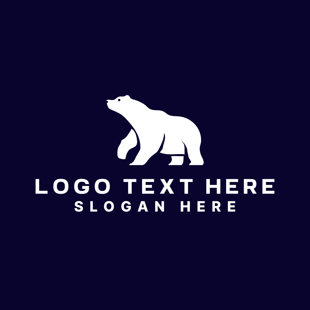 Polar Bear Animal Logo | BrandCrowd Logo Maker