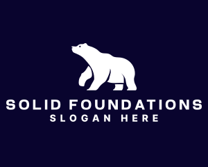 Polar Bear Animal Logo