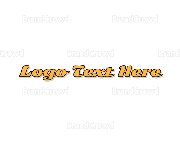 Retro Script Boutique Logo