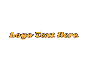 Handwritten - Retro Script Boutique logo design