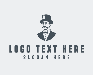 Suit - Tailoring Gentleman Menswear logo design