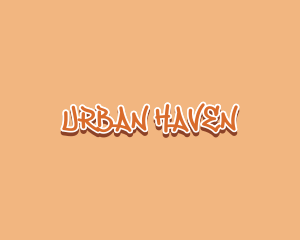 Urban Graffiti Stroke logo design