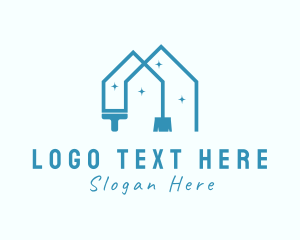 Property - Residential House Cleaning logo design