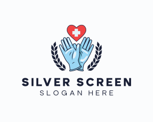 Medical Gloves Equipment Logo