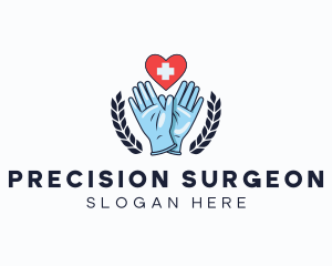 Surgeon - Medical Gloves Equipment logo design