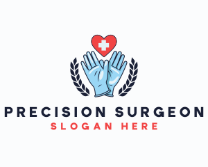 Surgeon - Medical Gloves Equipment logo design