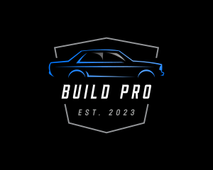 Panel Beater - Car Shield Driver logo design