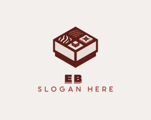 Nougat - Chocolate Snack Box logo design