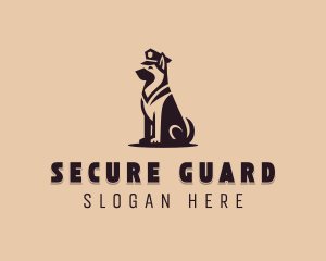 Dog Training - Canine Police Dog logo design