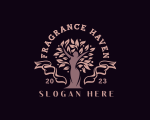 Beauty Wellness Goddess Tree logo design