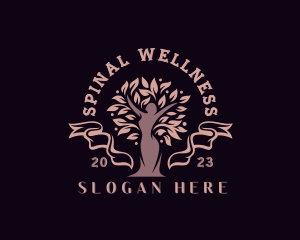 Beauty Wellness Goddess Tree logo design