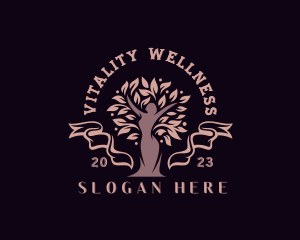 Wellness - Beauty Wellness Goddess Tree logo design