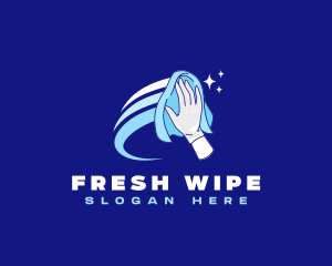 Wipe - Housekeeping Cleaning Wipe logo design