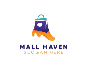 Shopping Bag Store logo design