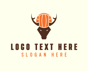 Stag - Elk Water Polo Sports logo design