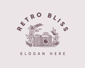 Nostalgia - Retro Nostalgic Camera logo design