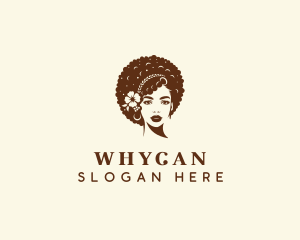 Hair Stylist - Woman Beauty Salon logo design