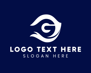 Icon - Optical Letter G logo design