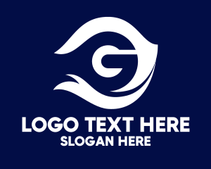 Letter G - Optical Letter G logo design