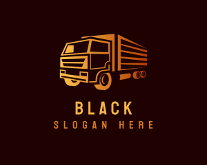 Truck Delivery Logistics Logo