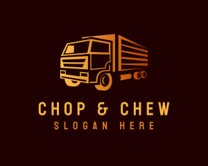 Delivery - Truck Delivery Logistics logo design